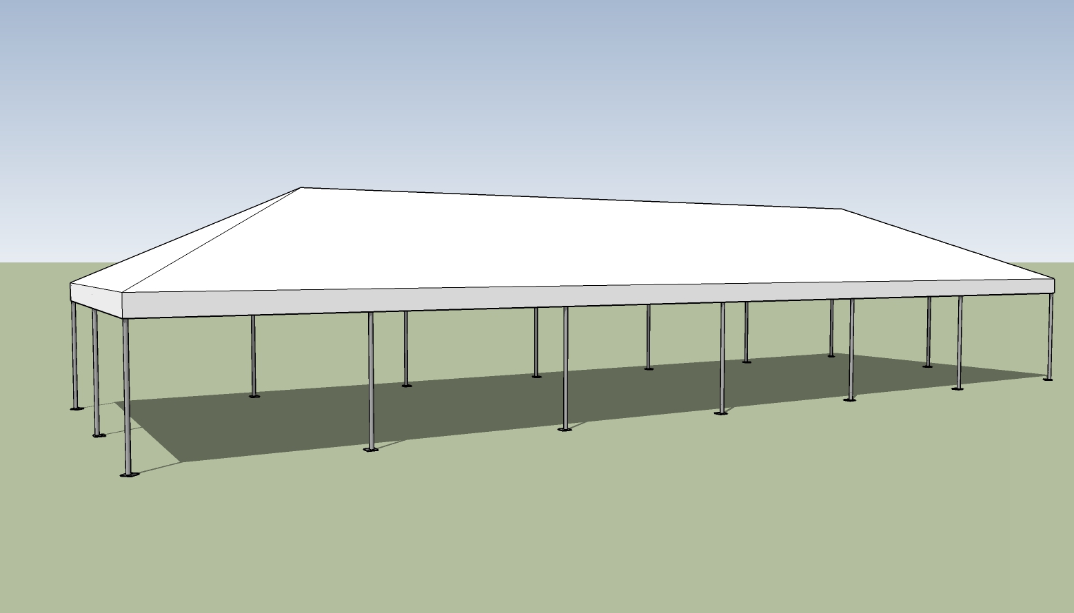 20x60 frame tent
